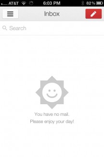 gmail iphone app screenshot