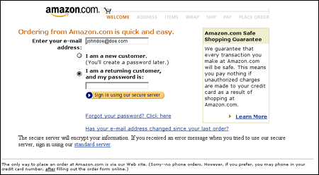 Amazon's Visual Hierarchy